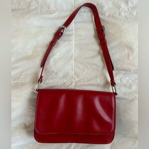 MANGO red shoulder bag